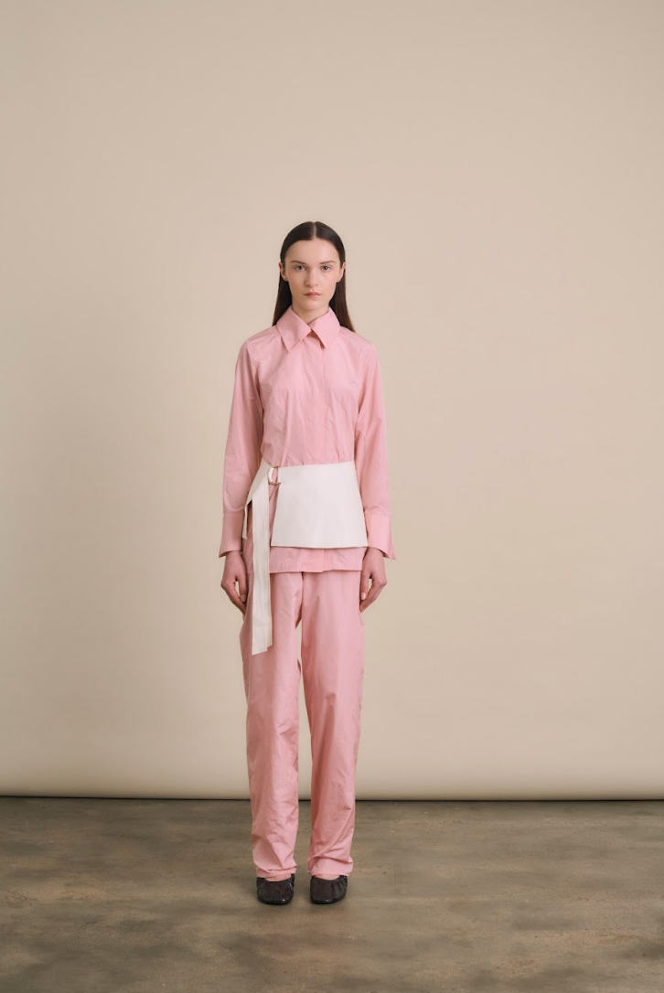 PANTALÓN TAFETÁN ROSA